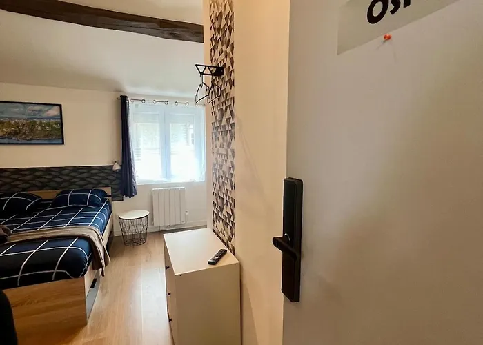 Oslo-charme & Calme En Centre A Pied Avec Parking Gratuit Apartamento